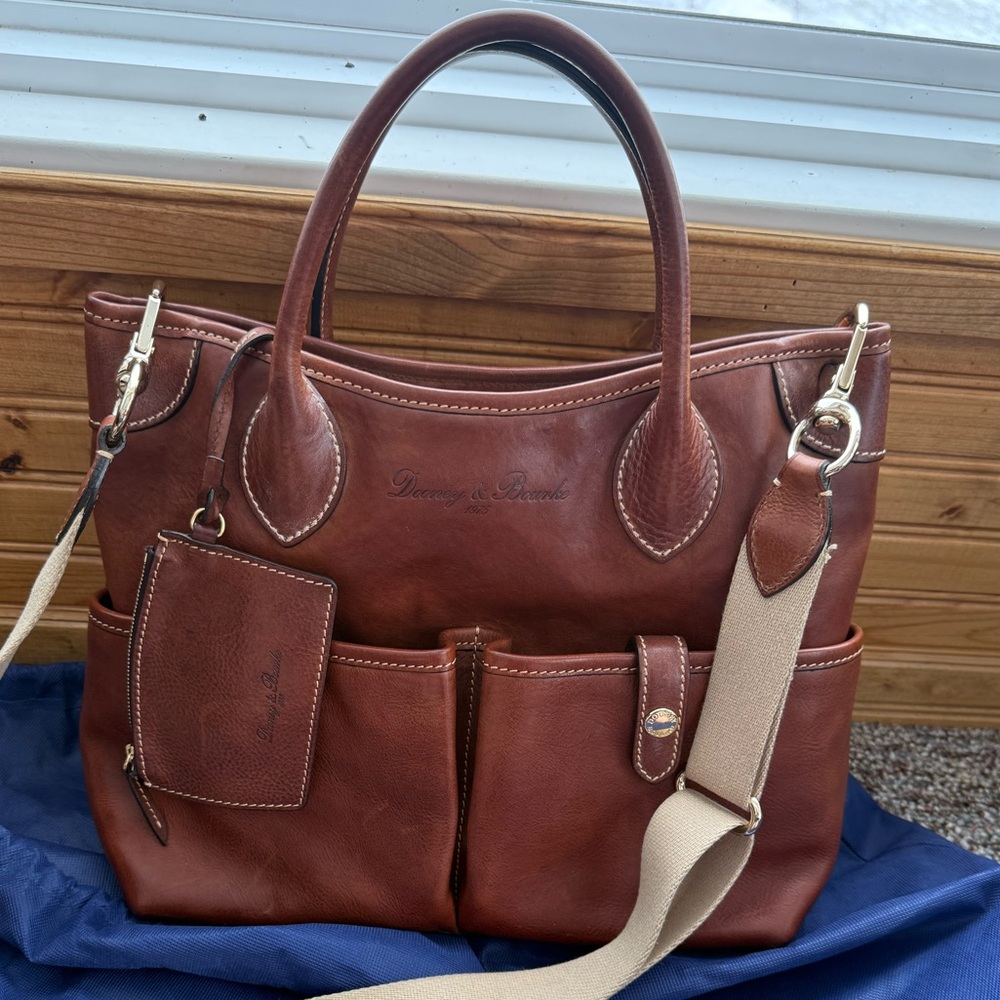 Dooney & Bourke Florentine Leather East West Satchel XL